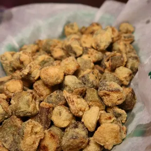 Fried okra was legendary