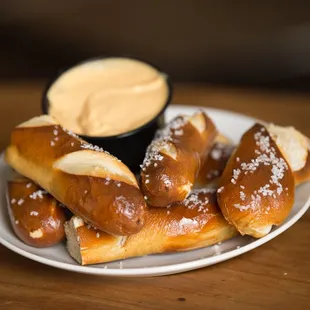 Pretzels and Beer Cheese