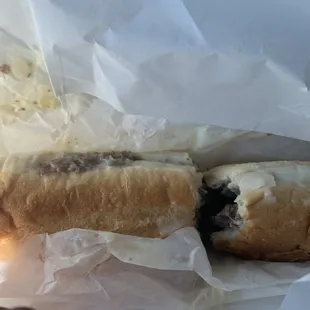 Tasty cheesesteak