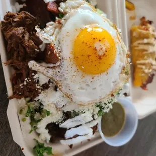 The most amazing birria chilaquiles you will ever have