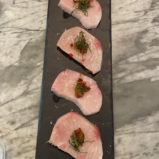Beautiful (and ridiculously good) yellowtail