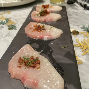 Yellowtail appetizer