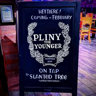 Coming to Slanted Tree Kitchen &amp; Taproom! February 2024! Stay tuned.