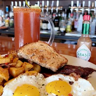 Classic breakfast cooked to perfection. Available every weekend from 10am to 2pm during brunch.