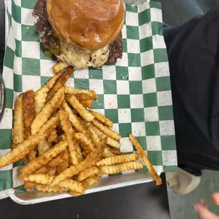 Cajun fries and a slap. BOMBASS FRIES!!!!!!