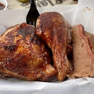 Brisket combo.