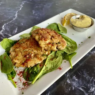 Lump Blue Crab Cakes - Summer Seasonal Menu