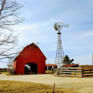 Down on the farm. February 65°