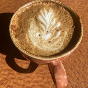 Maple cinnamon latte