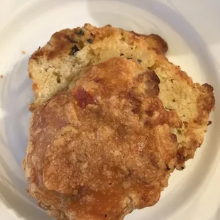 Green Chile Cheddar Biscuit