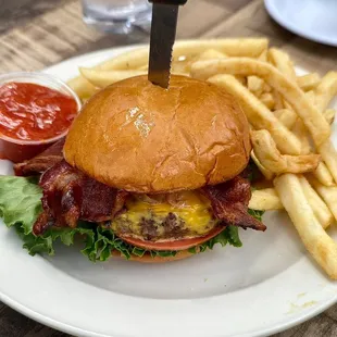 Bison &amp; Bacon Burger