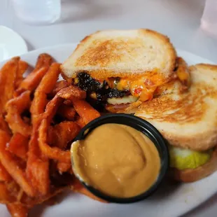 Southern Pork Belly Grilled Cheese