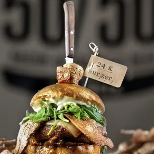 24K Gold Burger