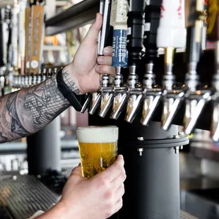 More than 50 beers on tap