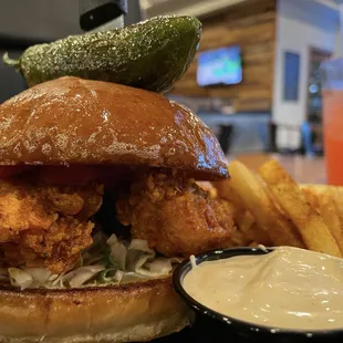 Nashville Screamin' Hot Chicken Sandwich