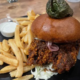 Nashville Screamin' Hot Chicken Sandwich