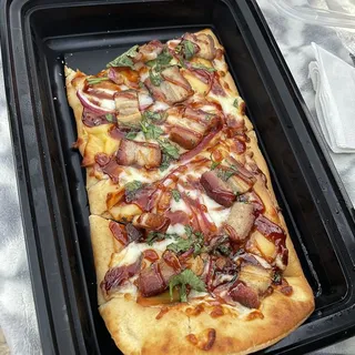 BBQ Pork Belly Flatbread