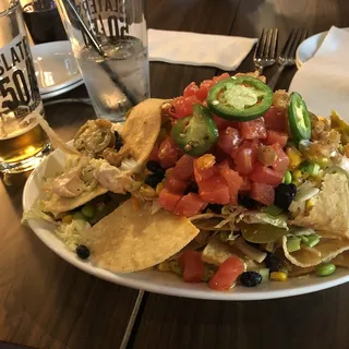 Ahi Tuna Poke Nachos