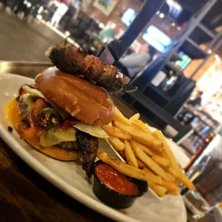 Jalapeno Jackpot Burger