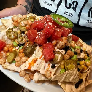 Poke Nachos