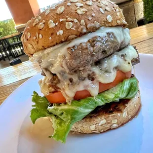 Bison Bacon Burger (double bison patty)