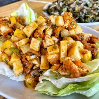 Kona Chicken Lettuce Wraps