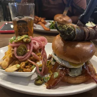 Jalapeno Jackpot Burger