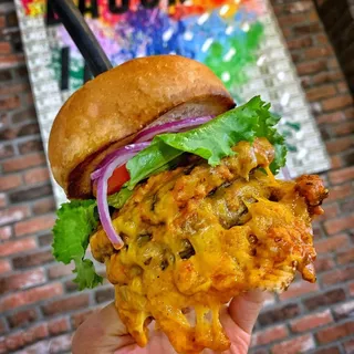 Bacon Chili Crunch Burger