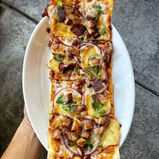 BBQ Pork Belly Flatbread