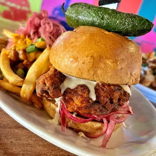 Nashville Screamin Hot Chicken Sandwich