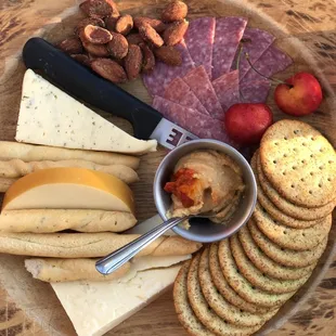 Cheese tray. Really good, especially for the price.