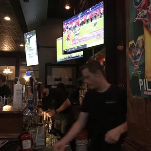 Bar area