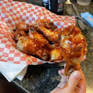 BBQ wings
