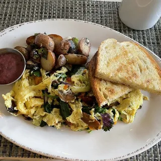 Slay Farm Vegetable Scramble