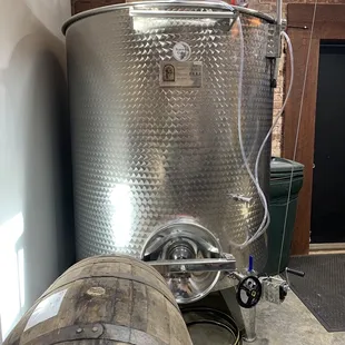 Part of the distilling equipment
