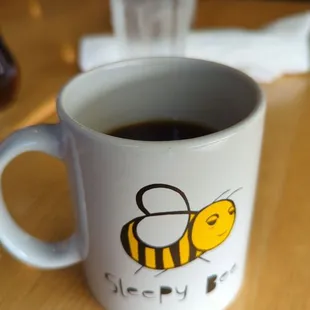 a cup of coffee