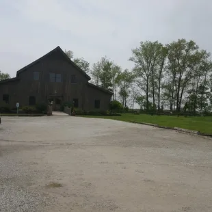 The barn, where you sit and do your tastings, buy wine, or have a couple glasses.