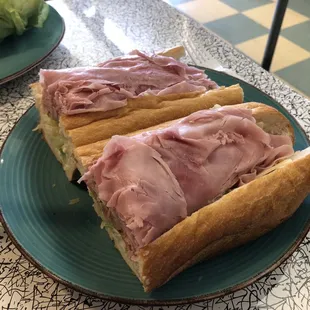 Ham and Cheese Hoagie