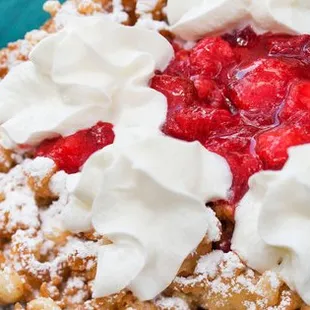 waffles, food