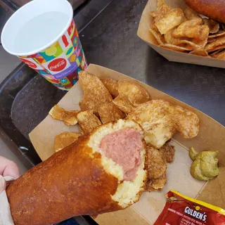 Hand-dipped Corn Dog