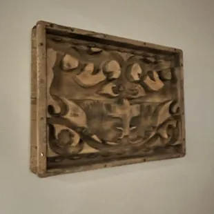 Vintage concrete mold.