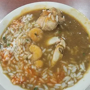 Seafood gumbo