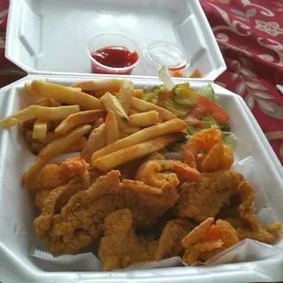 Fish and Shrimp Platter