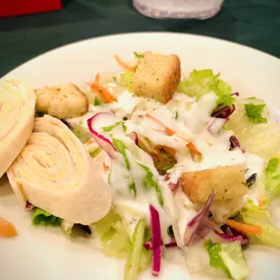 Side Fresh Greens Salad