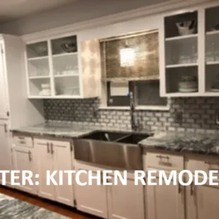 kitchen remodel before and after