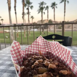 Loaded tater tots (seasonal special)