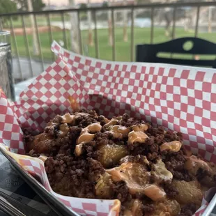 Loaded tater tots (seasonal special)
