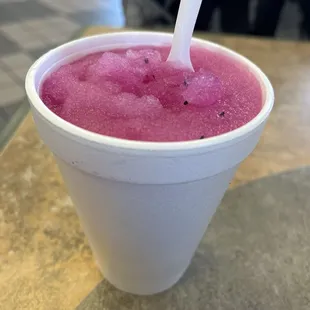 Dragon fruit ice cream