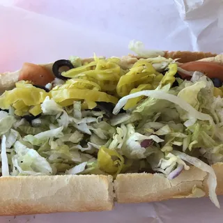 Italian 3 Meat and Cheese Sandwich