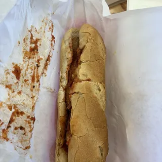 Meatball with Cheese Sandwich